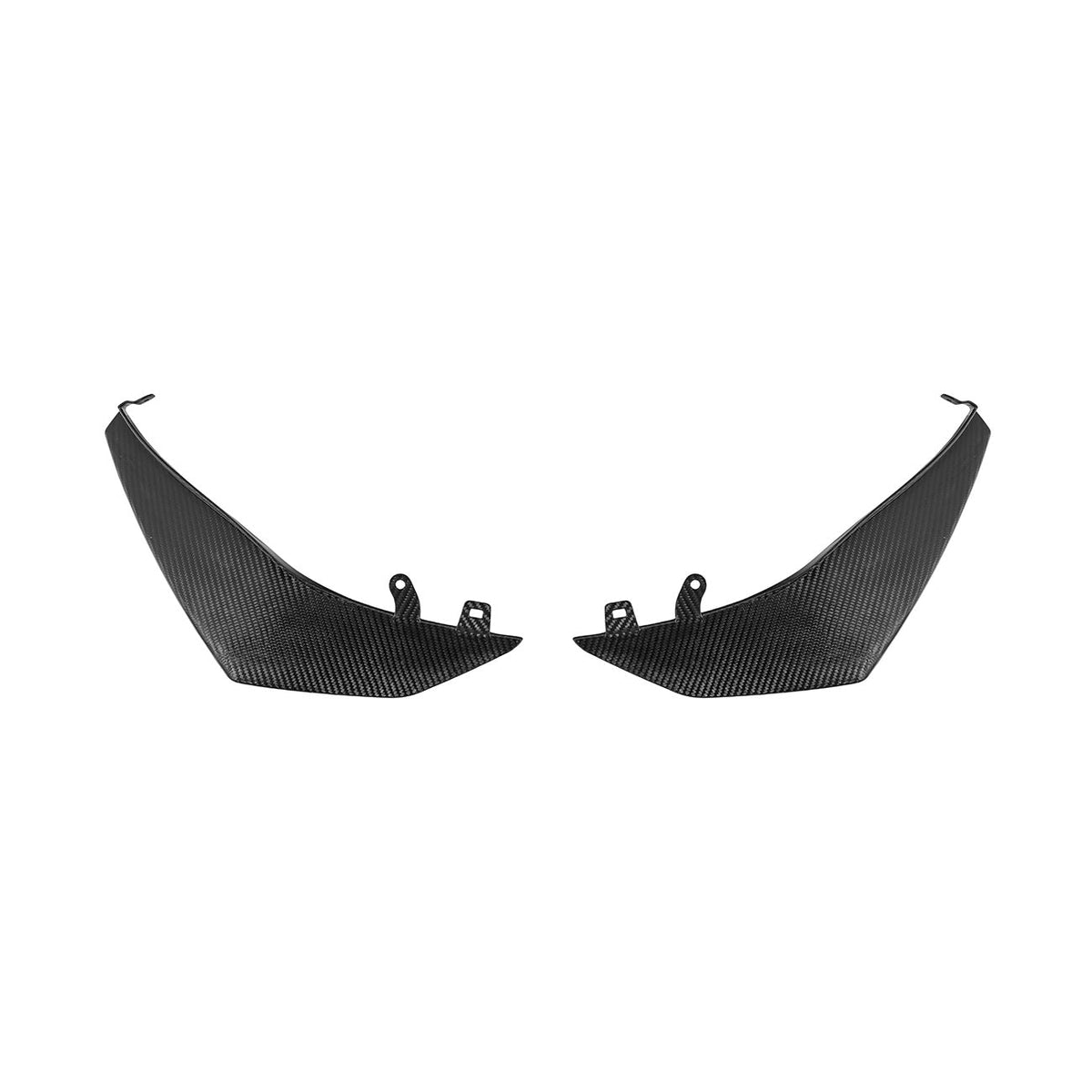Corvette C8 Carbon Fiber Z07 Performance Package Front Canards image 17