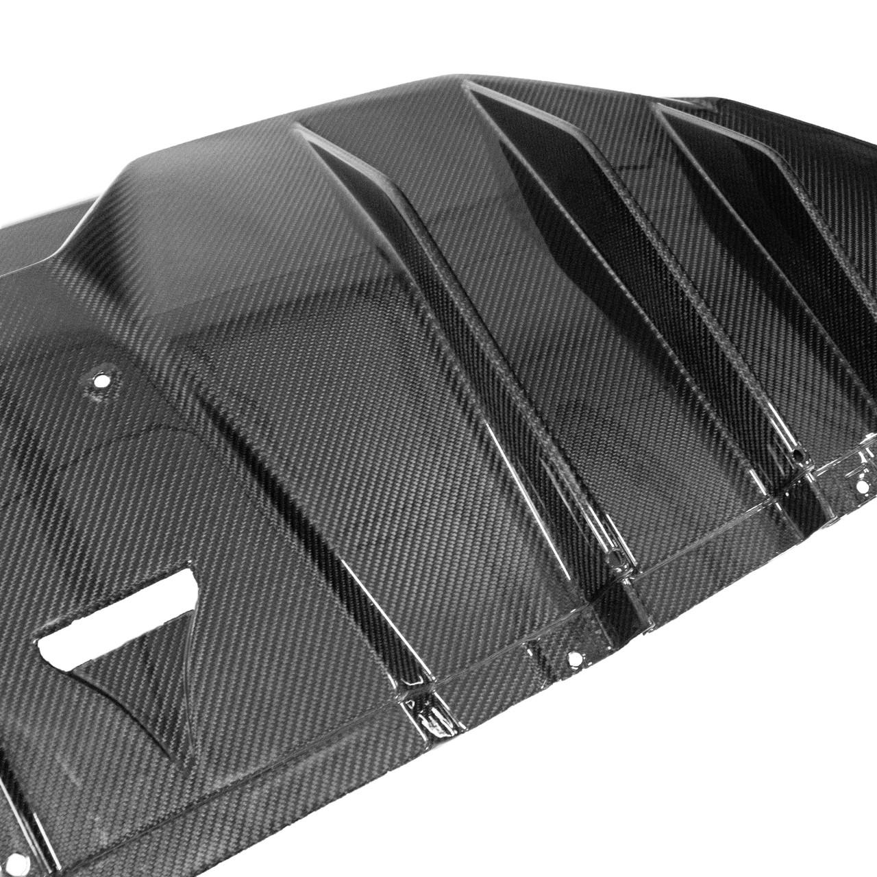 Carbon Fiber Rear Diffuser OEM Version - Lamborghini Aventador
