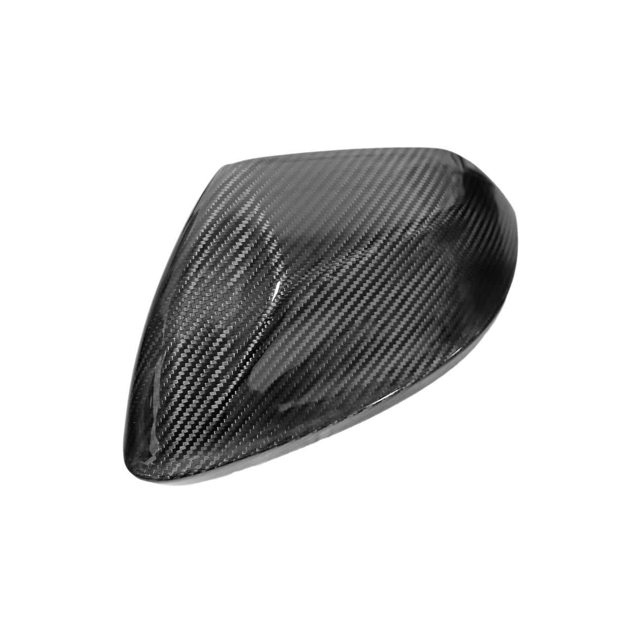 Carbon Fiber GT Style Mirror Caps Without Camera Holes - Lamborghini Urus