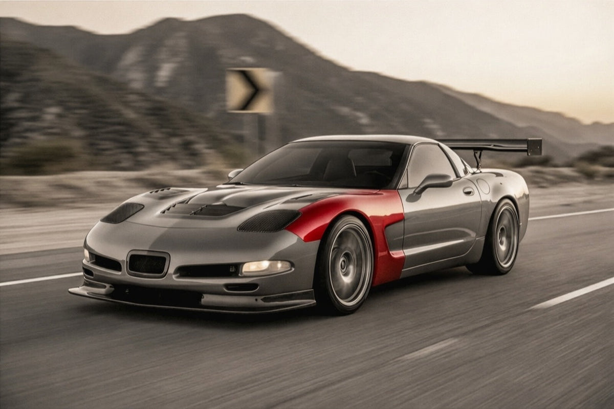 Front Fenders | Corvette C5 (1997-2004) | Wide Body +23.5mm image 6
