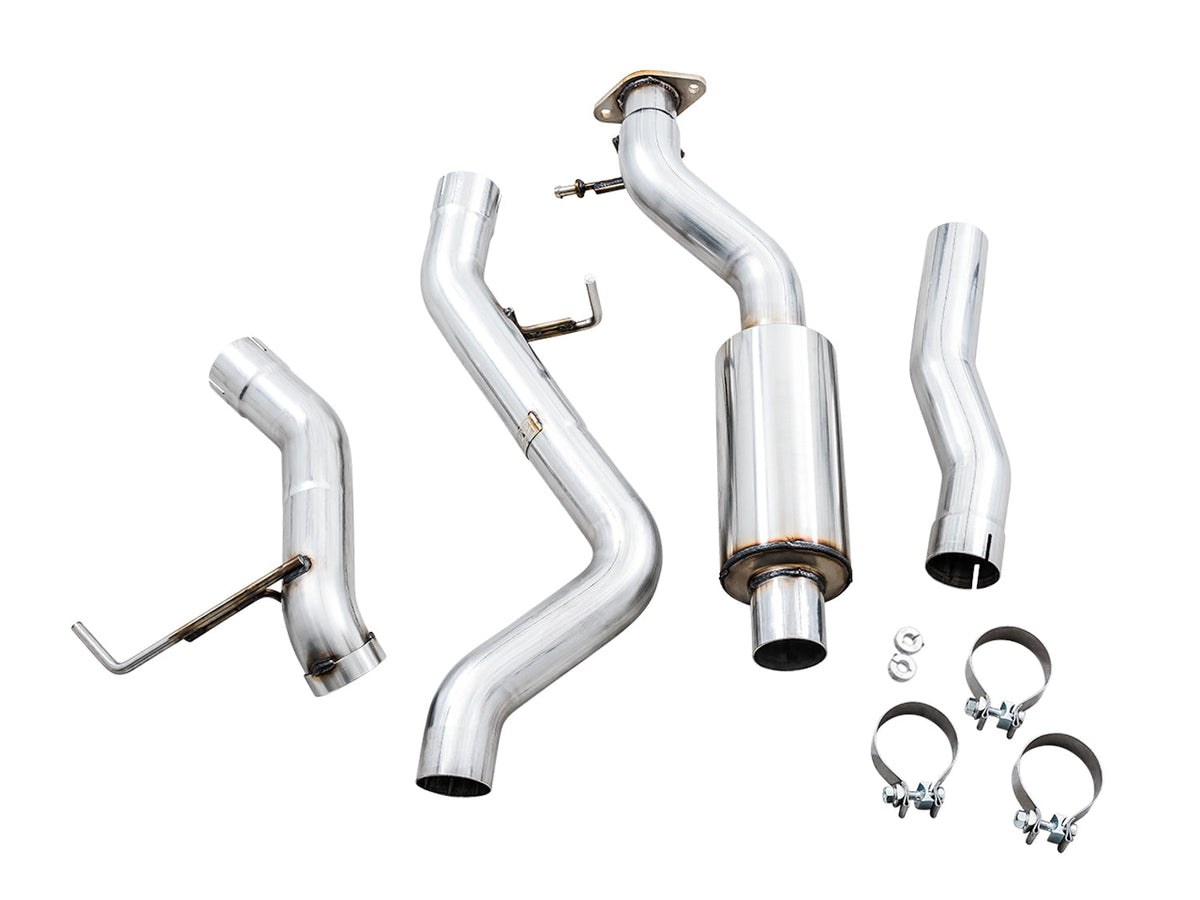 AWE 0FG Catback Exhaust for Ford Bronco with BashGuard™ - no tips image 10