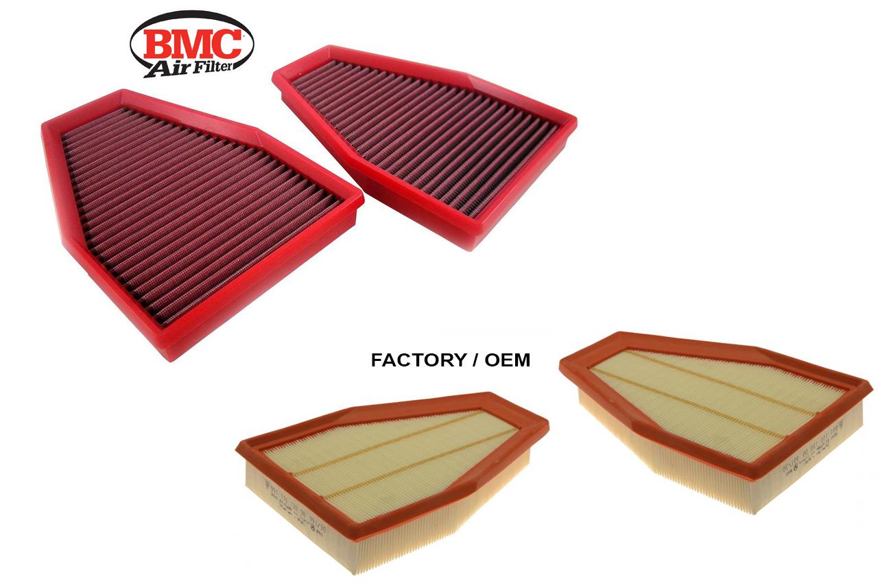 Porsche 991 Carrera BMC F1 Replacement Air Filters (2012-2016)