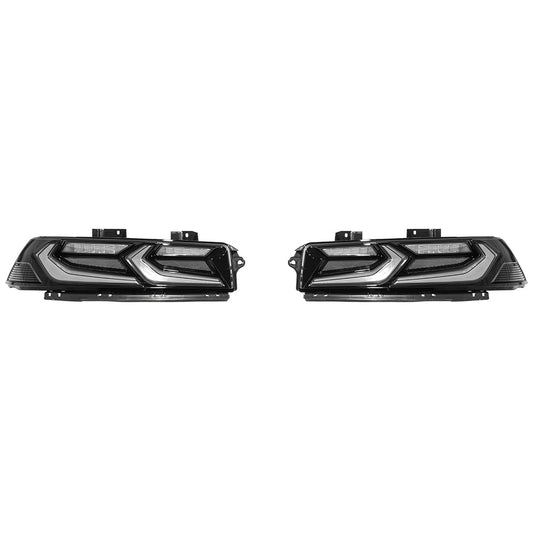 2014-15 Camaro Sequential Signal EOS Performance LED Clear Lens Rear Taillight image 2