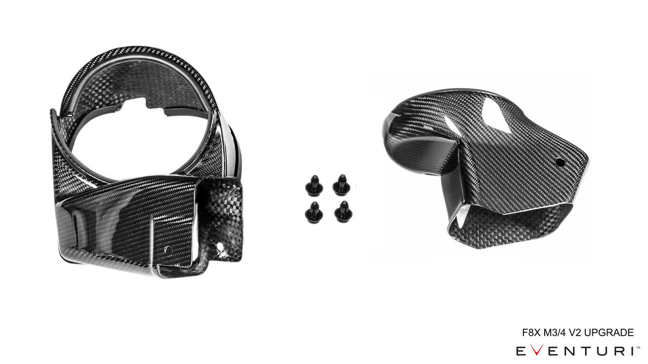 Eventuri BMW F8X M3 / M4 Black Carbon V2 Sealed Duct Upgrade