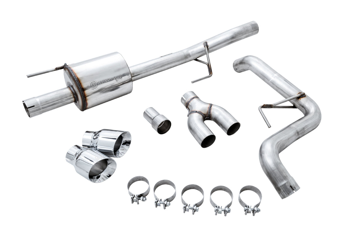 AWE 0FG Single Exit Exhaust for '15-'20 F-150 - 4.5 Chrome Silver Tips image 5