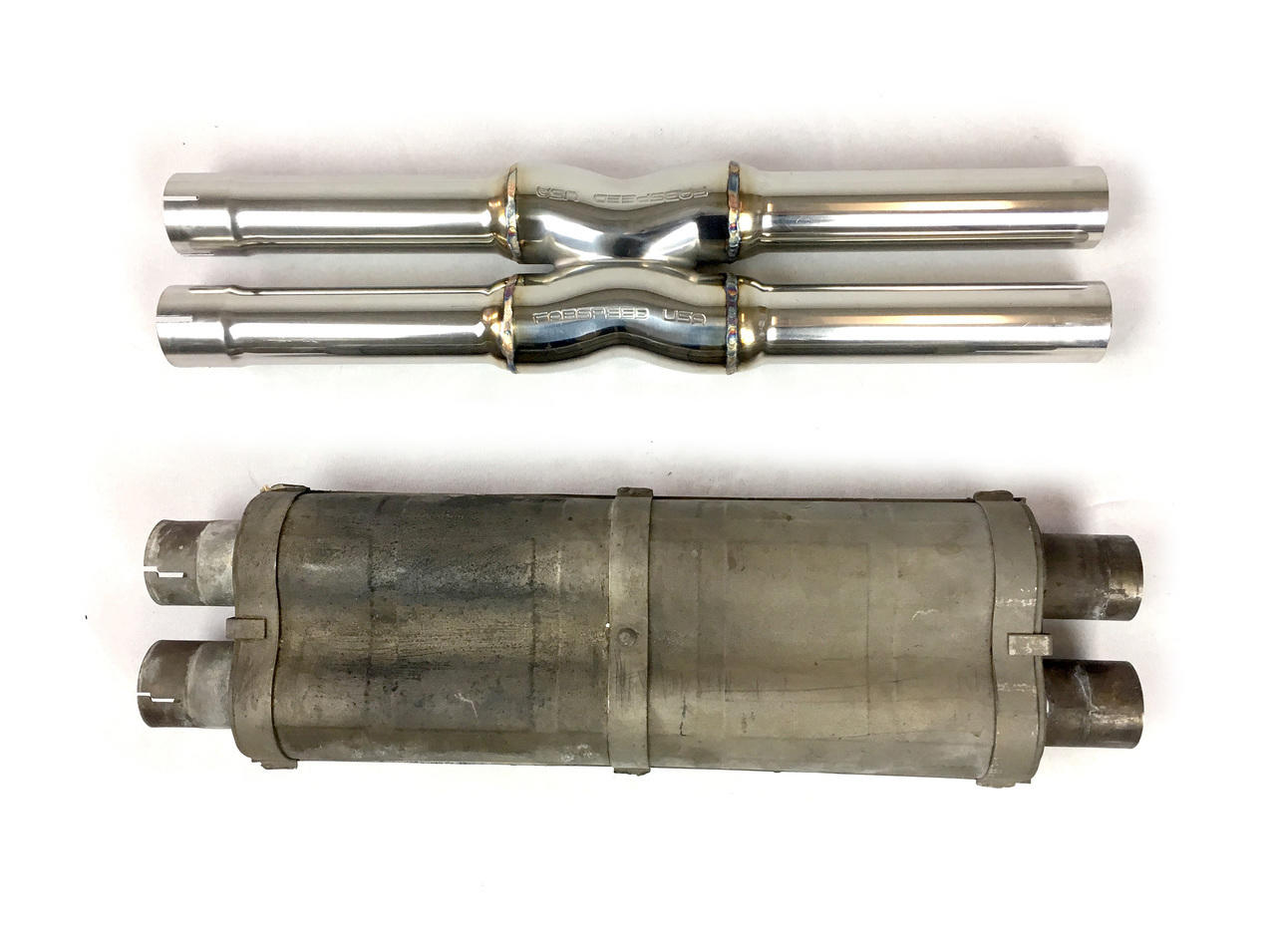 Fabspeed Ferrari 456 Resonator Bypass X- Pipe