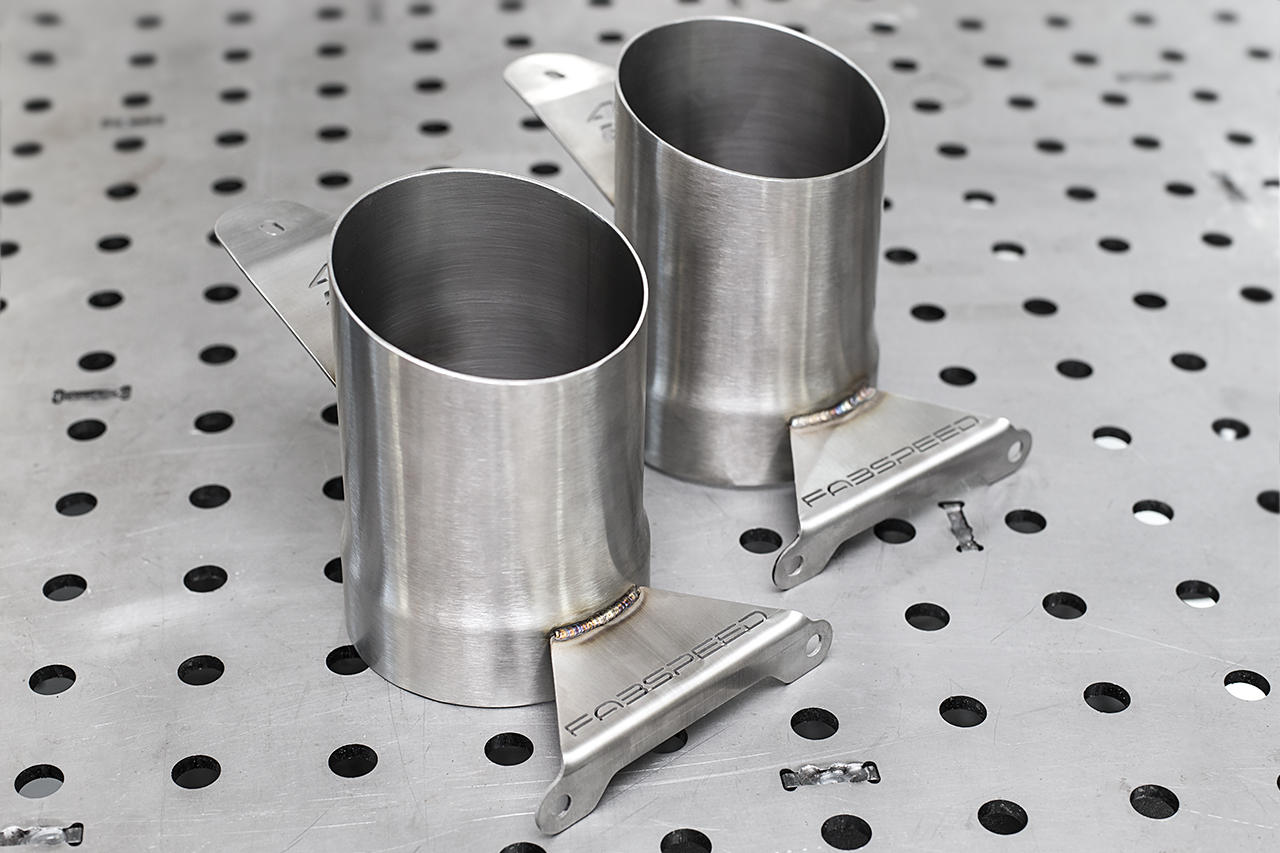 Fabspeed Ferrari 488 Challenge Style Titanium Tips