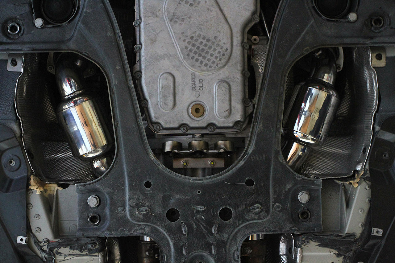 Fabspeed Ferrari California Sport Catalytic Converters (2009-2014)