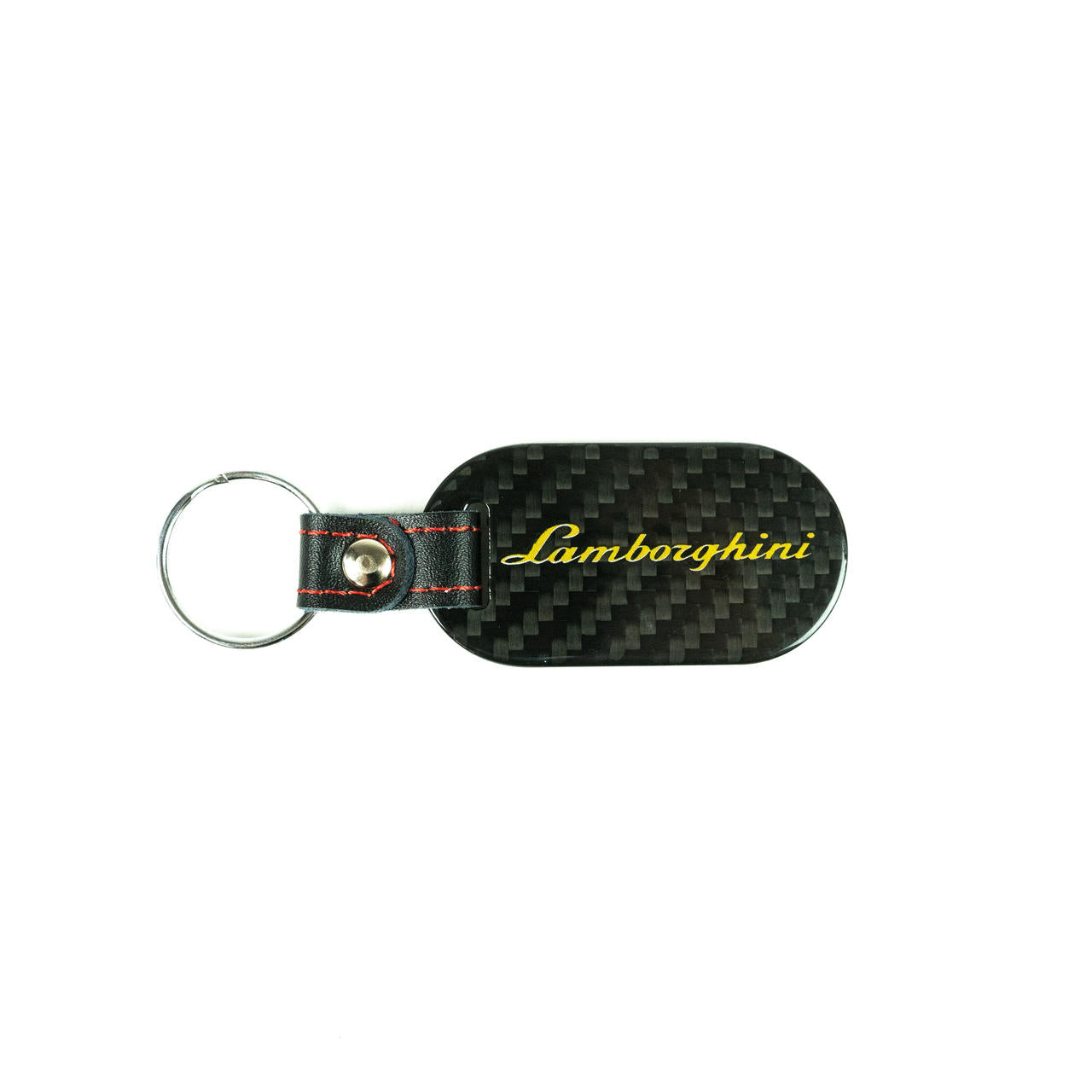 Fabspeed Lamborghini Shield & Script Carbon Fiber Keyring