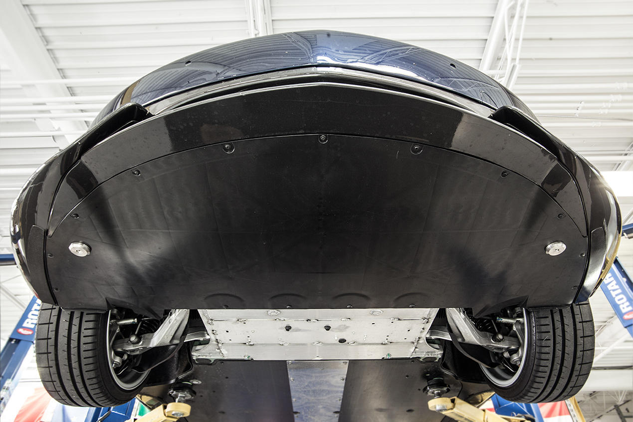 Fabspeed McLaren 570S / 570GT / 540C Carbon Fiber / Aluminum Bumper Protection Kit