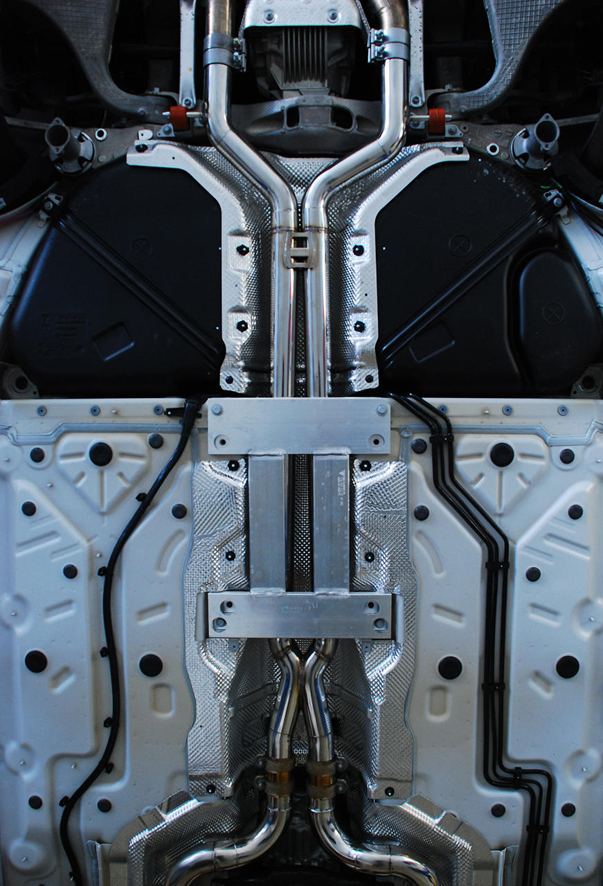 Fabspeed Porsche 970 Panamera Turbo / Turbo S Primary Competition Link Pipes (2010-2016)