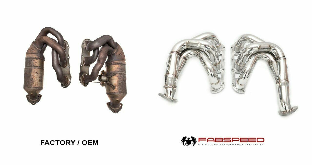 Fabspeed Porsche 987.2 Boxster / Cayman / Cayman R / Spyder Long Tube Race Headers (2009-2012)