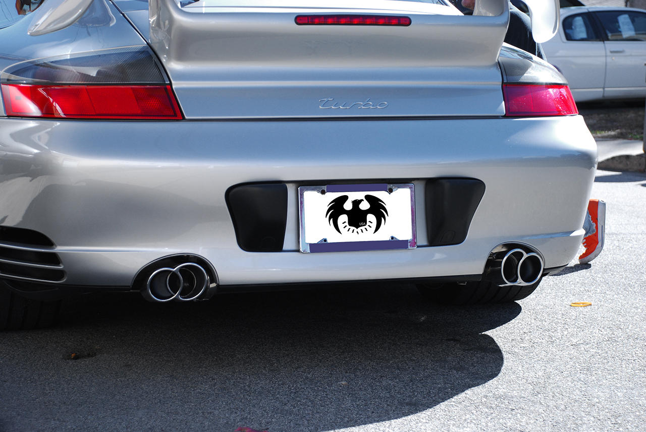 Fabspeed Porsche 996 Turbo Deluxe X-50 Style Tips (2000-2005)