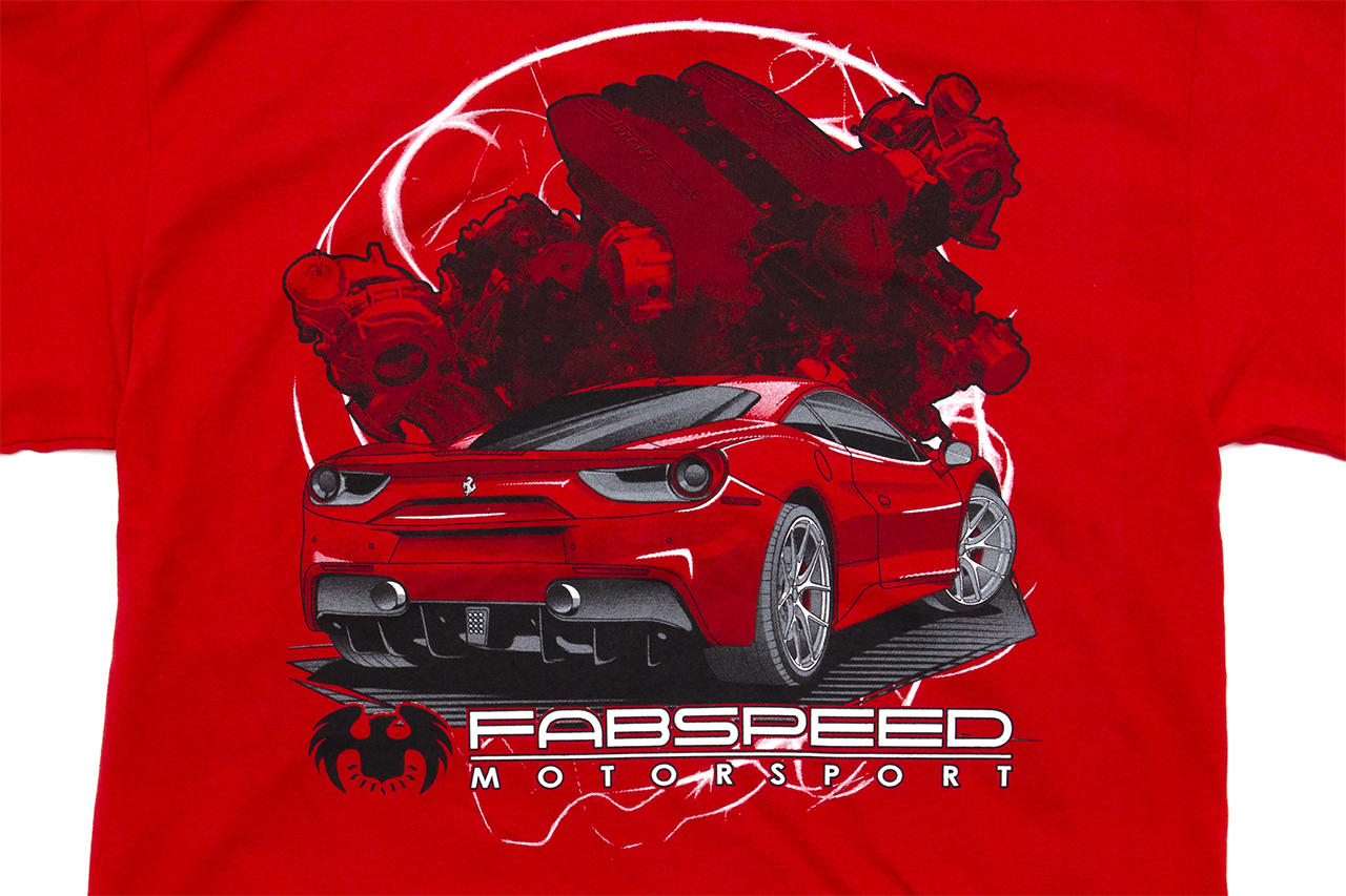 Fabspeed Motorsport T-Shirt - Ferrari 488