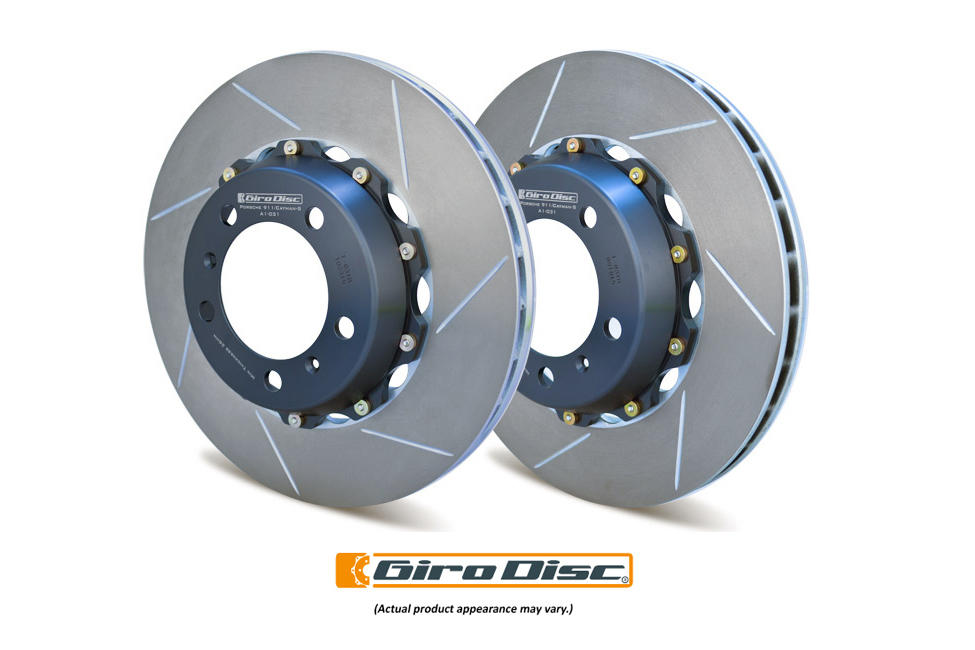 Porsche 997 Carrera GiroDisc Upgraded Brake Rotors