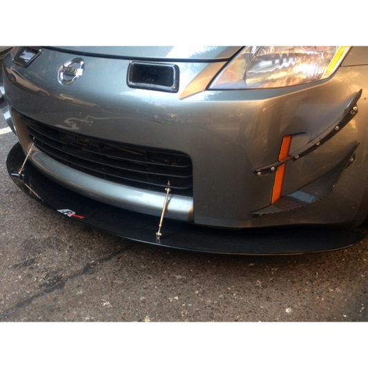 Carbon Fiber Front Wind Splitter - 2002-2008 Nissan 350Z