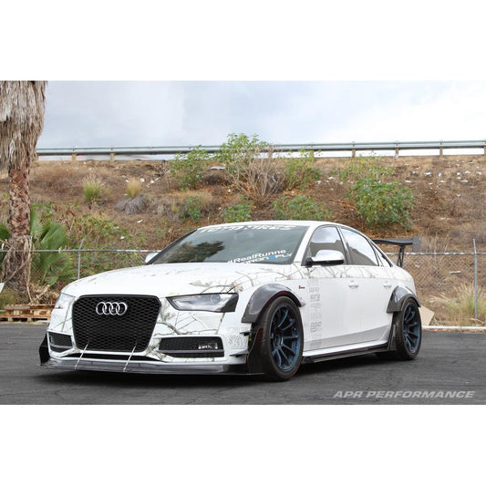 GTC-300 67" Carbon Fiber Adjustable Wing - 2009-2012 Audi S4