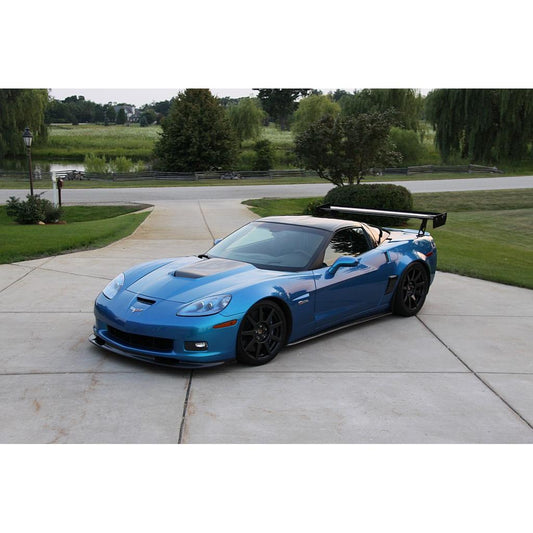 GT-250 71" Carbon Fiber Adjustable Wing- Chevrolet C6 Corvette