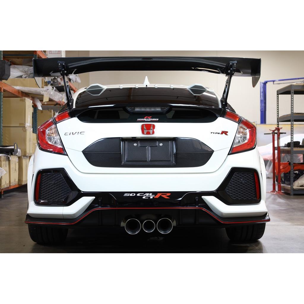 Carbon Fiber License Plate Backing- Honda FK8 Civic Type R 2017 - 2021
