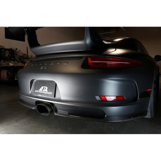 Carbon Fiber Rear Diffuser - 2013-2016 Porsche 991.1 GT3