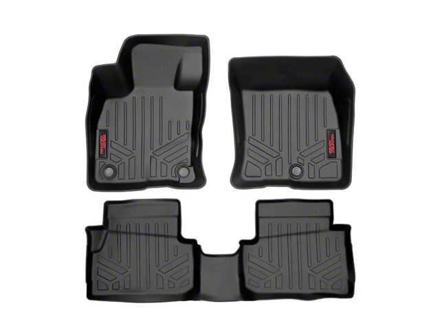 Rough Country M-51100 three-piece floor mat set for Maverick Hybrid