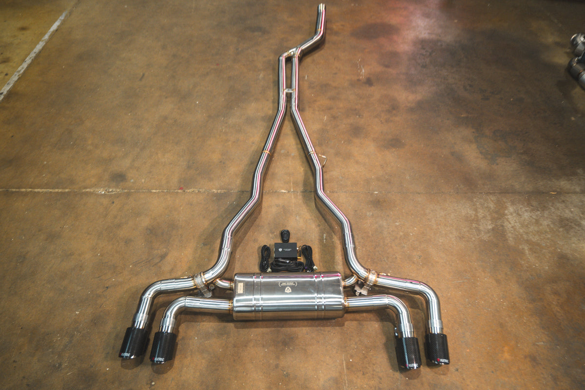 Valvetronic Designs BMW G30 530i 540i valved sport exhaust