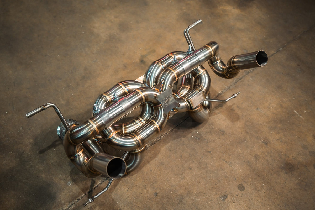 Valvetronic Designs Lamborghini Huracan Performante EVO STO Tecnica exhaust