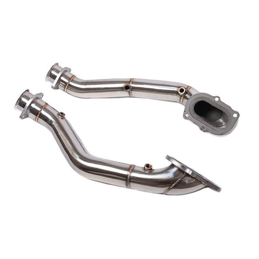 Corvette C7 3" Stainless Steel Race Series Catless Downpipe image 2