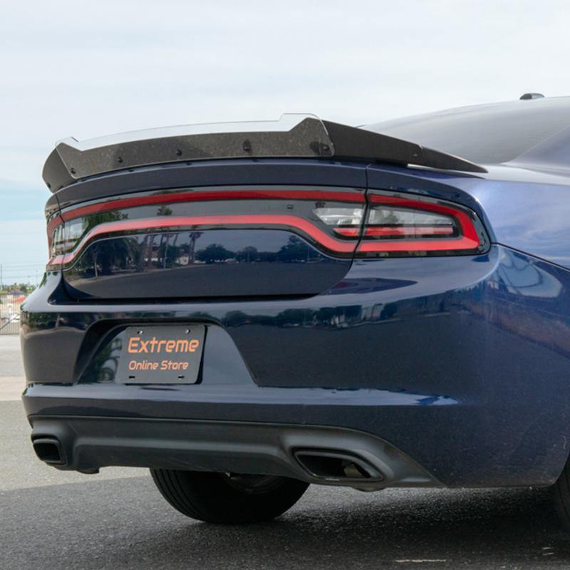 2015-Up Dodge Charger SRT8 Extended Wickerbill Rear Spoiler image 20