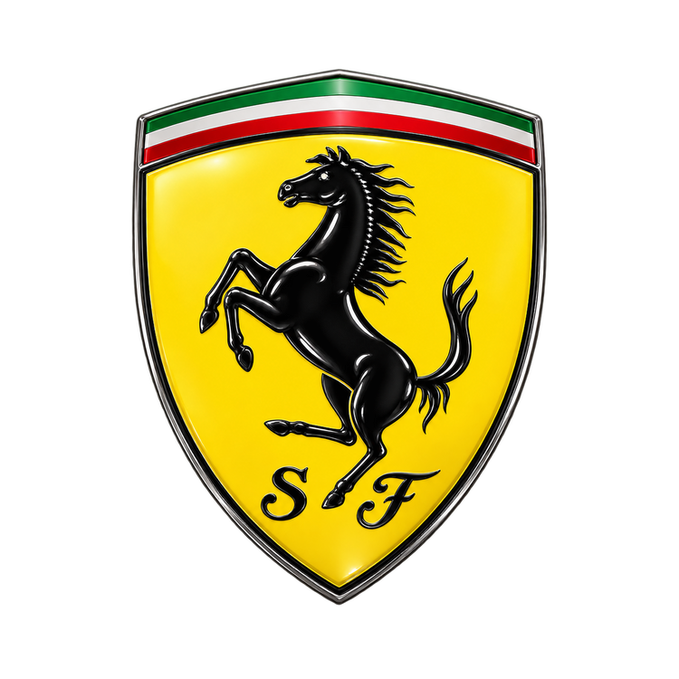 Ferrari manufacturer logo