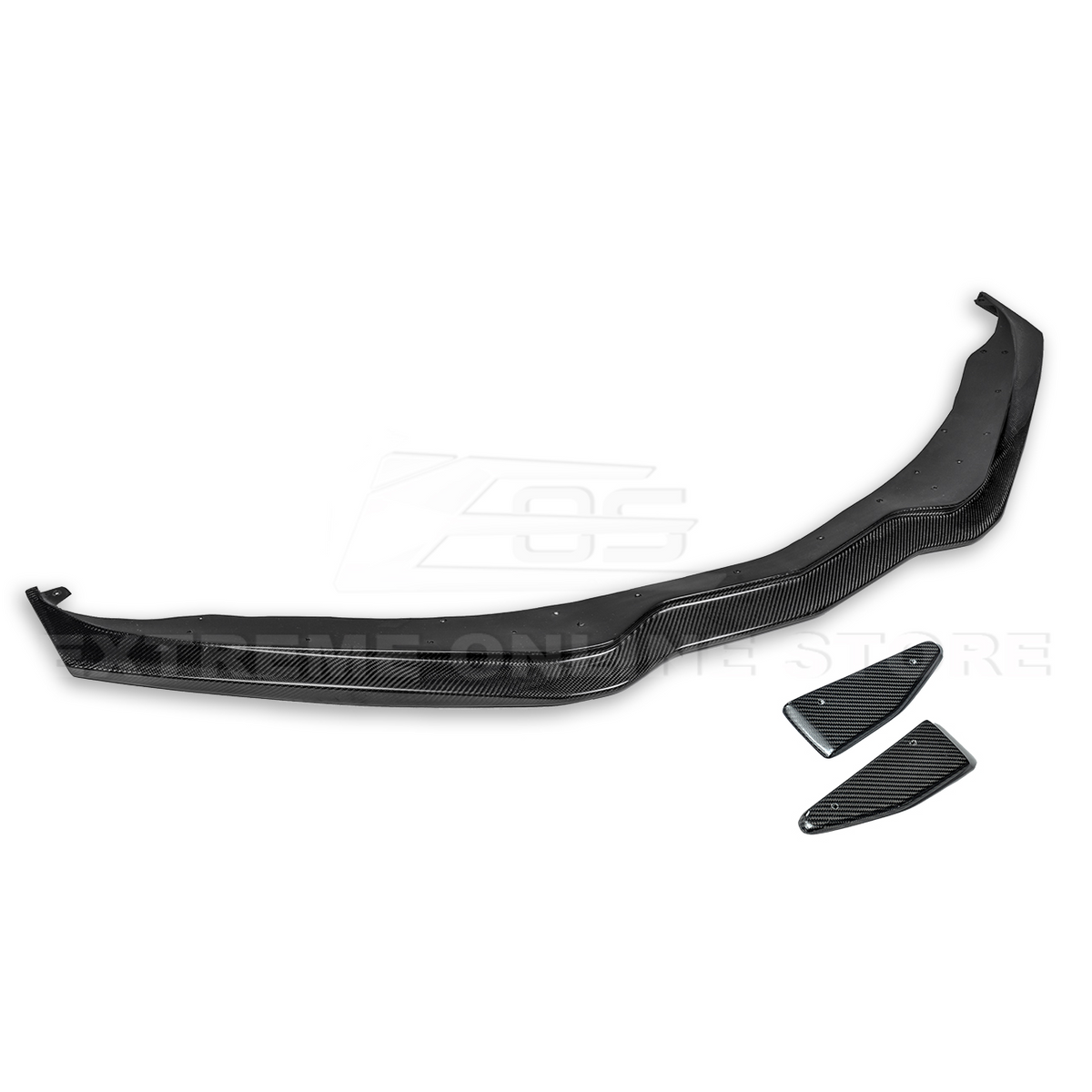Chevrolet Corvette C7 Stage 2 Front Splitter With Side End Caps image 23