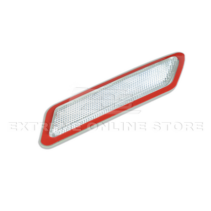 2012-15 BMW F30 3-Series Base Side Bumper Marker Reflector Lights Lamp image 8