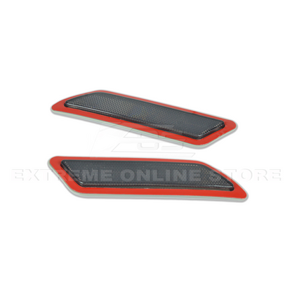 2012-15 BMW F30 3-Series Base Side Bumper Marker Reflector Lights Lamp image 3