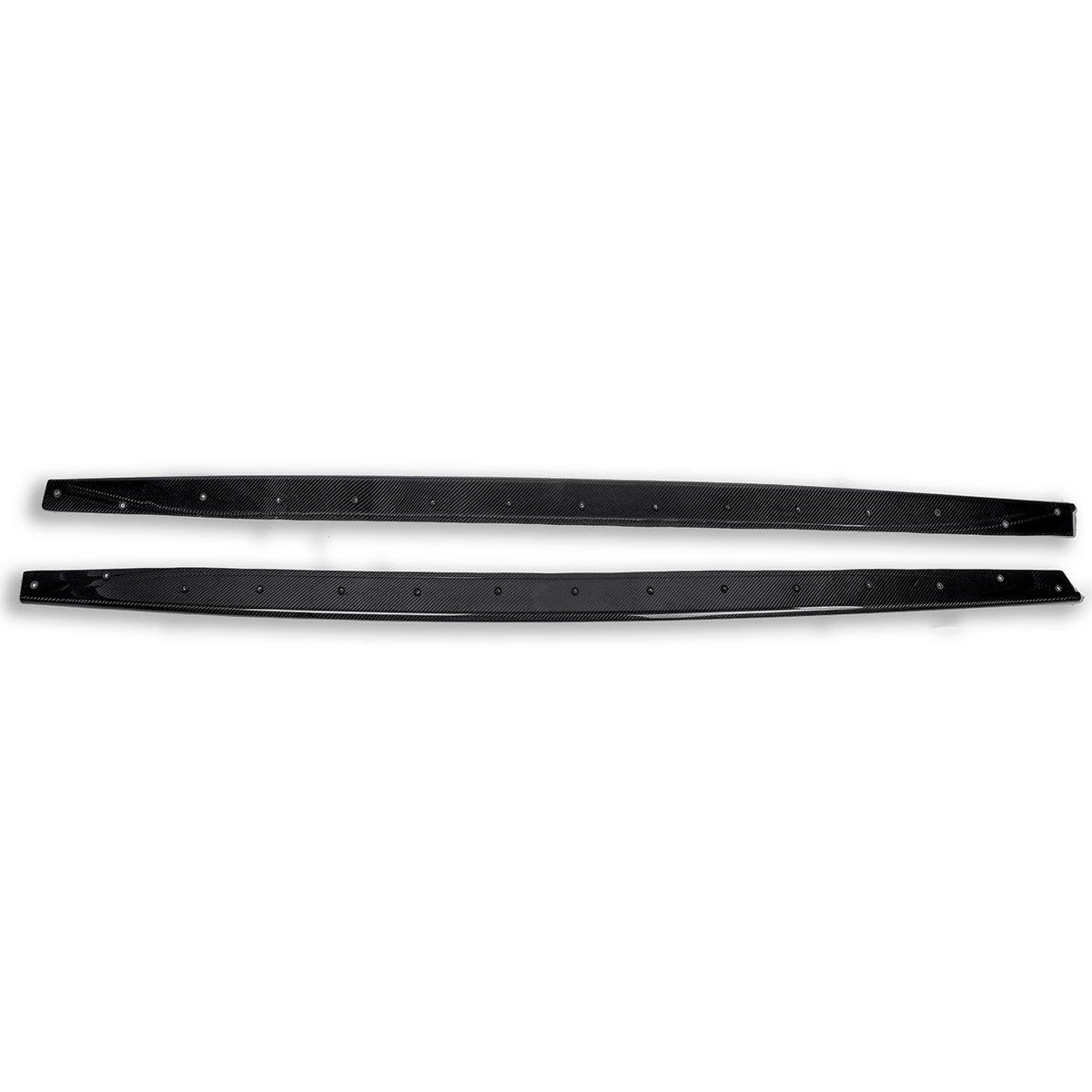 2014-20 BMW F80 M3 Carbon Fiber Side Skirts Rocker Panels image 1