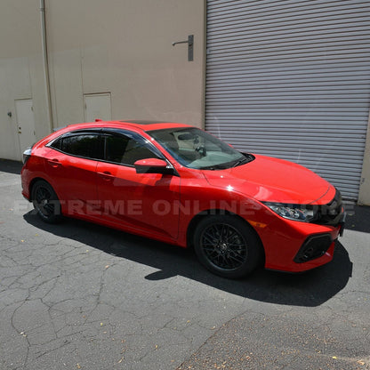 2016-21 Honda Civic Hatchback Mugen Conversion Rear Roof Spoiler Kit image 13