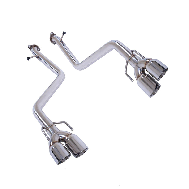 2015-Up Lexus RC200t 300 350 Muffler Delete Axle Back Quad Tips Exhaust image 17