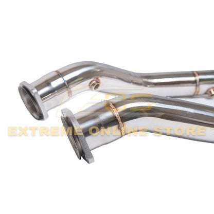 Corvette C7 3" Stainless Steel Race Series Catless Downpipe image 12