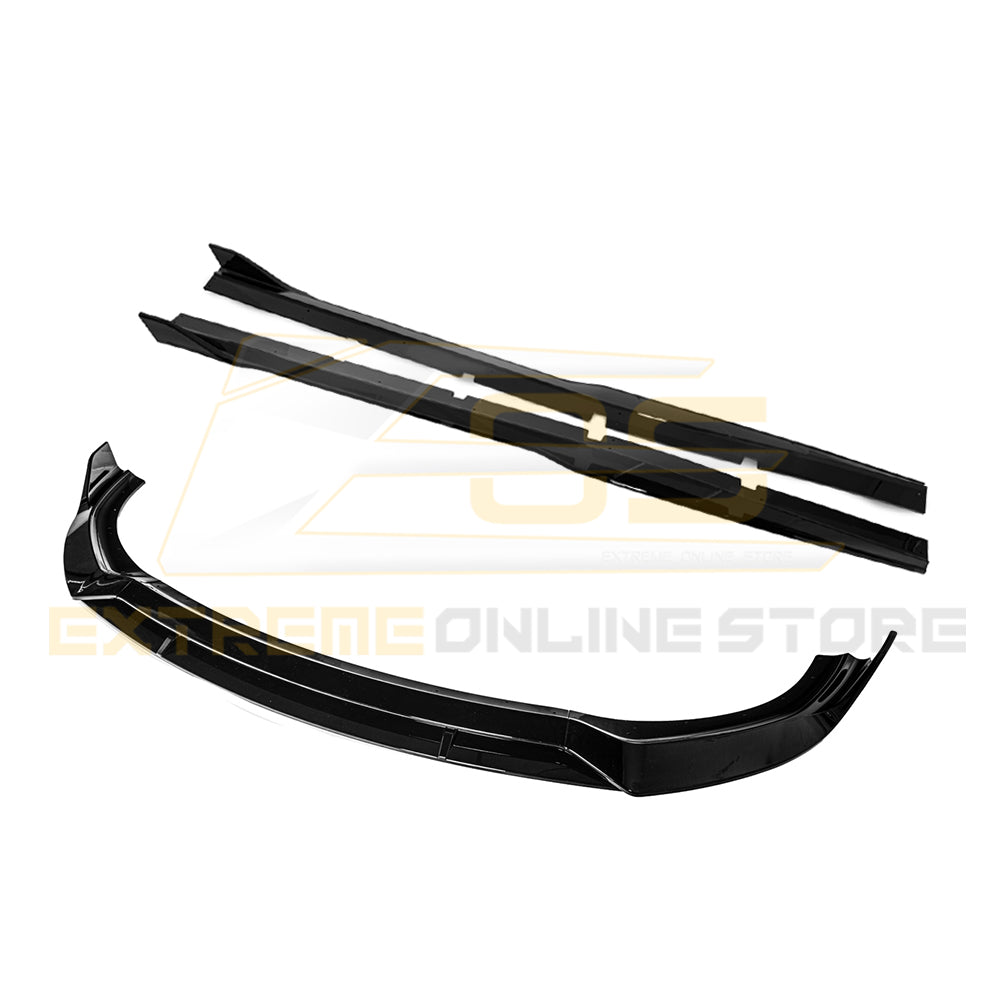 2015-Up Dodge Charger SRT Performance Front Splitter Rocker Panel image 1