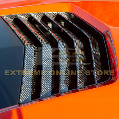 Corvette C7 Stingray / Grand Sport DRY CARBON FIBER Hood Vent image 5