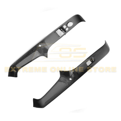 2020-Up Toyota Supra Carbon Fiber Side Door Panel Cover image 13