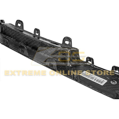 2009-15 Cadillac CTS-V Coupe Dry Carbon Fiber Rear Bumper Insert Covers image 8