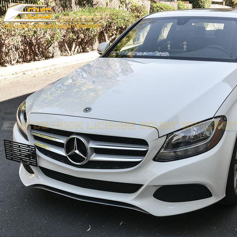 2015-Up Mercedes-Benz C-Class W205 Tow Hook License Plate Mount Bracket image 15