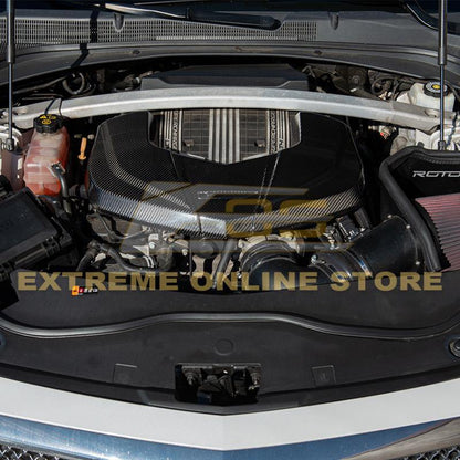 2016-19 Cadillac CTS-V Dry Carbon Fiber Front Engine Cover image 3
