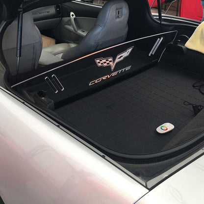 WindRestrictor® Corvette C6 Coupe Rear Glow Plate image 5