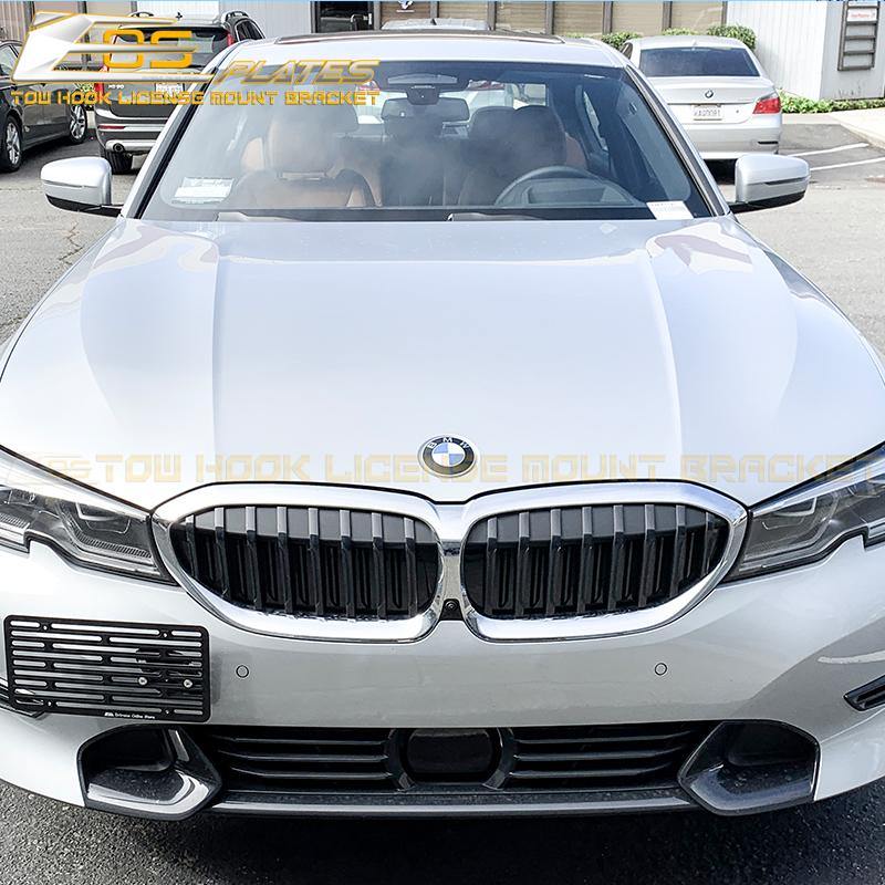 2019-Up BMW 3-Series G20 Tow Hook License Plate Mount Bracket image 4