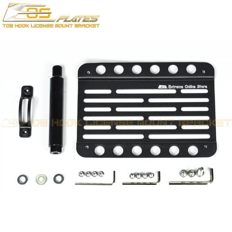 Corvette C7 Tow Hook License Plate Mount Bracket image 18