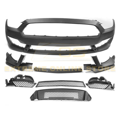 2015-17 Ford Mustang GT350 Conversion Front Bumper Kit image 12