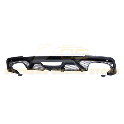 2018-22 Ford Mustang GT500 Rear Bumper Quad Tips Diffuser image 1