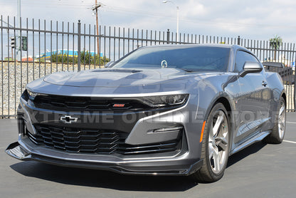 Camaro 2019-Up Camaro RS & SS | ZL1 1LE Style Front Bumper Lip Splitter image 8