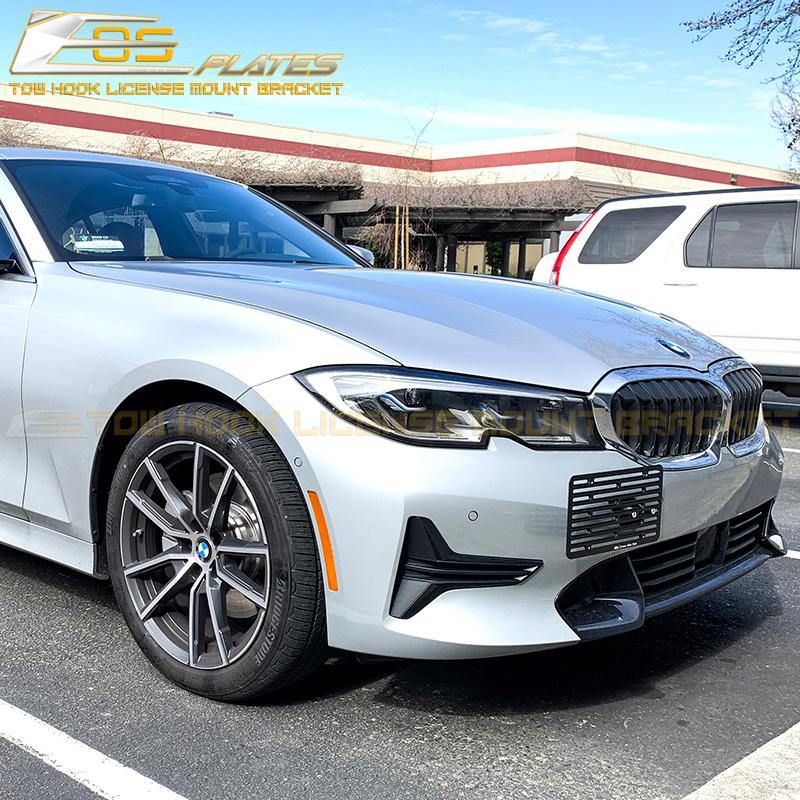 2019-Up BMW 3-Series G20 Tow Hook License Plate Mount Bracket image 5